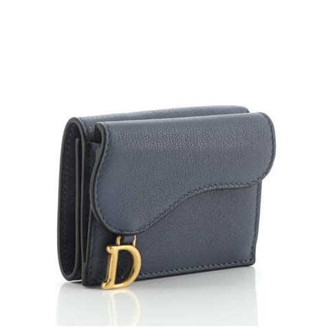 dior wallet on chain blue|authentic christian Dior wallets.